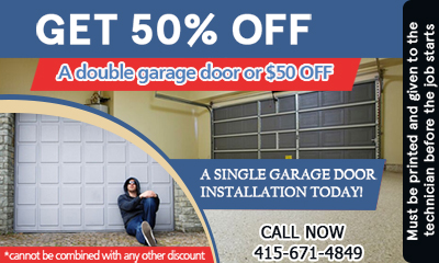 Garage Door Repair San Rafael coupon - download now!